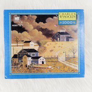 Charles Wysocki Quail's Roost Jigaw Puzzle 1000 Pieces Americana Complete